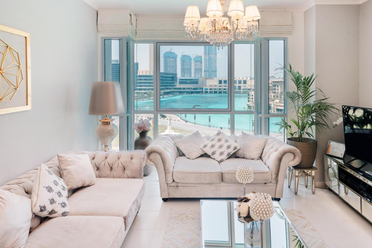 Elite Royal Apartment - Full Bujr Khalifa & Fountain View - Senator - 2 Bedrooms & 1 Open Bedroom Without Partition ดูไบ ภายนอก รูปภาพ